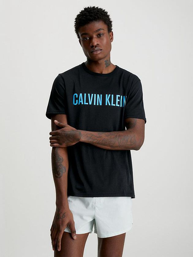 Calvin Klein USA Lounge - Intense Power Mens T-Shirt Black 6950423-KO